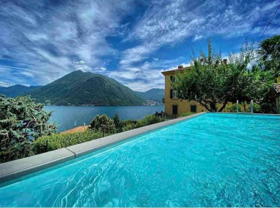 Villa Peroni Lake Como Classic With Swimming Pool Ардженьо Экстерьер фото